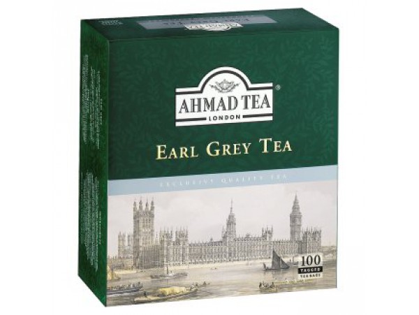 Ahmad Tea Earl grey черный чай с ароматом бергамота 100 x 2 г